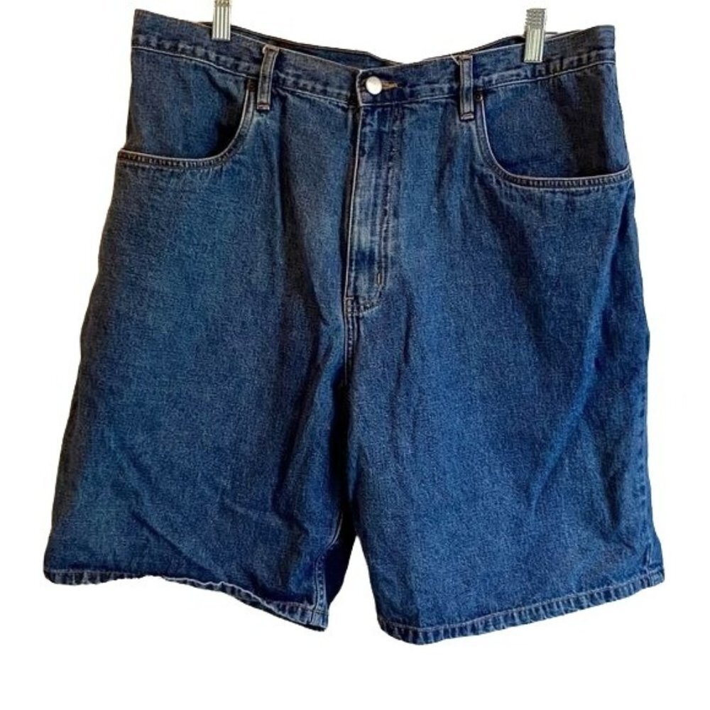 Savane Mens Denim Jean Shorts Size 38